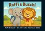 Kevin Heber: Raffi & Buschi - Ein Jahr voller Abenteuer 2026 Fotokalender DIN A5, Buch