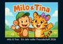 Kevin Heber: Milo & Tina - Ein Jahr voller Freundschaft 2026 Fotokalender DIN A5, Buch