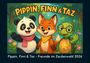 Kevin Heber: Pippin, Finn & Taz - Freunde im Zauberwald 2026 Fotokalender DIN A5, Buch