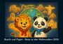 Kevin Heber: Buschi und Pippin - Reise zu den Weltwundern 2026 Fotokalender DIN A5, KAL