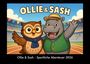 Kevin Heber: Ollie & Sash - Sportliche Abenteuer 2026 Fotokalender DIN A3, KAL