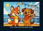 Kevin Heber: Finn & Wuff auf Kreuzfahrt 2026 Fotokalender DIN A4, KAL