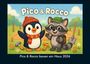 Kevin Heber: Pico & Rocco bauen ein Haus 2026 Fotokalender DIN A4, KAL