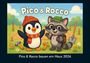 Kevin Heber: Pico & Rocco bauen ein Haus 2026 Fotokalender DIN A5, KAL