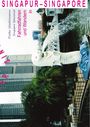 Text: "SINGAPUR-SINGAPORE", "Dieter Wiedelmann, Singapur Spezialist, Fahrradfahren und Wandern in". Merlion-Statue vor Skyline.