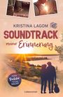 „Kristina Lagom, Soundtrack meiner Erinnerung, (K)ein Rockstar für eine Nacht, Liebesroman“. Paar bei Sonnenuntergang.
