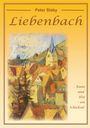 Peter Slaby, Liebenbach, Kuno und Else - ein Schicksal. Illustration einer malerischen Stadt mit Kirche und Hügeln.