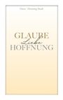 Text: "Hans - Henning Studt", "GLAUBE Liebe HOFFNUNG". Hintergrund in sanften Beigetönen.