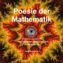 „Poesie der Mathematik“; gelb-rote Fraktal-Illustration, schwarze Verzweigungen, zentral ein Auge.