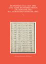 Text oben: "Bernhard Jülg... (1847)". Unten eine handgeschriebene Seite mit kallmückischen Schriftzeichen.