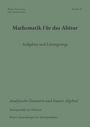 Buchtitel: "Mathematik für das Abitur" – Aufgaben, Lösungswege. Grüner Hintergrund, sachlicher Text.