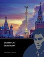 "DER FLUCH DER TROIKA" von Larissa Delcourt und Noah Levin, zeigt historische Monumente mit einer stilisierten Gesichtsgrafik.