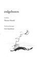 Text: "erdgeboren. Gedichte. Thomas Pätzold. Tuschezeichnungen. Grit Sauerborn." Illustration: Mond über Landschaft.