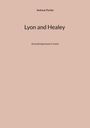 Text auf rosa Hintergrund: „Andreas Fischer“, „Lyon and Healey“, „Everything knows in music“.