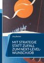 Text: "Mit Strategie statt Zufall zum Next-Level-Wunschjob" von Jörg Becker. Eine Illustration mit Reitern vor rotem Mond.