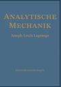 "Analytische Mechanik", Joseph-Louis Lagrange, Historische deutsche Ausgabe. Blauer Hintergrund mit goldener Schrift.