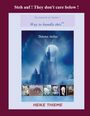 Oben: "Steh auf! They don't care below!" Weiter unten: "Du kannst es besser! Way to handle this". Groß: "HEIKE THIEME". Darunter eine Burg in Nebel.