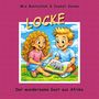 Text: "Mia Buntschuh & Isabel Sonne, LOCKE, Der wundersame Gast aus Afrika". Illustration mit zwei fröhlichen Kindern.