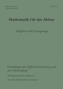 Text: "Mathematik für das Abitur", "Aufgaben und Lösungswege", "Werner Domaratius", "Booklet 14". Grüner Hintergrund.