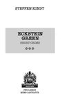 STEFFEN KINDT

ECKSTEIN GREEN
SHORT CRIME

Logo: CRIME TIME
LÜNEBURG NOIR

PER LIBROS MENS CAPIVATUR