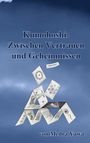 "Kumohoshi: Zwischen Vertrauen und Geheimnissen von Medra Yawa." Illustration mit schwebenden Papierblättern auf blauem Hintergrund.