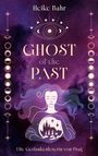 „Heike Bahr“, „Ghost of the Past“, „Die Gedankenleserin von Prag“. Illustration: Frau mit geschlossenen Augen, hält Kugel.