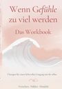 "Wenn Gefühle zu viel werden. Das Workbook." Illustration einer großen Welle in sanften Pastellfarben.