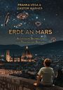 "FRANKA VEGA & CASTOR WARNER. ERDE AN MARS. Autistische Bildwelten von Trauma und Bindung." Junge blickt über beleuchtete Stadt.