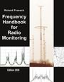 "Roland Proesch, Frequency Handbook for Radio Monitoring, Edition 2026." Zeigt Antennen und Diagramme.