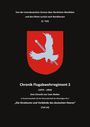 "Von der innerdeutschen Grenze über Nordrhein-Westfalen und den Rhein zurück nach Nordhessen; Chronik Flugabwehrregiment 2." Darunter ein rotes Wappen mit weißem Adler und Pfeil.