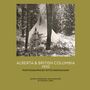 ALBERTA & BRITISH COLUMBIA 1910, Fotografien von Otto Honigmann, bearbeitet von Michaela Appel. Schwarz-Weiß-Foto: Mann vor Tipi im Wald.