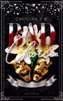 „CHRISTINA H.W. BAD Choice“, „ICH BIN DAS CHAOS IN DEINEM LEBEN“. Goldene Masken, Lilien und Diamanten.