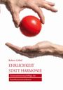 „Robert Göbel: EHRLICHKEIT STATT HARMONIE. Generationennachfolge im Familienunternehmen.“ Zwei Hände mit rotem Ball.