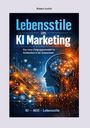 Titel: "Lebensstile im KI Marketing". Ein digitales Profil mit vernetzen Gehirn-Elementen und verschiedenen Icons.