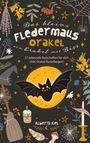 "Das kleine Fledermaus Orakel, ein Orakel mit Biss, 27 liebevolle Botschaften für dich (inkl. Orakel-Bastelbogen)" vor hexenhafter Deko.