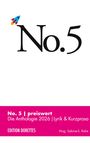 No. 5 | preiswert. Die Anthologie 2026 | Lyrik & Kurzprosa. Edition Dorettes. Hrsg. Sabine-S. Rahe. Raketenlogo oben links.