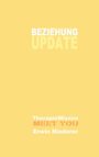 Text: "BEZIEHUNG UPDATE", "TherapieWissen MEET YOU", "Erwin Niederer". Hintergrund: Gelb.