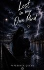 "Lost in my Own Mind"
Eine Person sitzt im Regen an einem Fluss, umgeben von Blitz und Dunkelheit.
