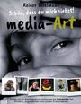 „Schön, dass du mich siehst! media-Art“ steht auf einem Buchcover. Verschiedene Fotos von Kindern und Jugendlichen darunter.