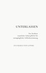 "UNTERLASSEN: Zur Struktur staatlicher Schutzpflicht bei unzugänglicher Selbstbestimmung. EVA MARIA VON LONSKI." Schwarzer Text auf weißem Hintergrund.