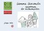 Texte: "DIE grossen Fragen kurzweilig hintenangestellt", "ein science fiction sonderheft", "Gemma Gioconda", "universum der medusenpilze", "jürgen rahn". Illustration: Eine Person mit zwei pilzartigen Wesen.