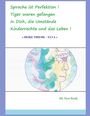 Text: Sprache ist Perfektion! Tiger waren gefangen in Dich, die Umstände Kinderrechte und das Leben! "HEIKE THIEME – YLVA"

Bildbeschreibung: Illustration eines Gesichts mit bunten, abstrahierten Formen.