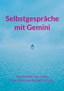 „Selbstgespräche mit Gemini“. Ein Wassertropfen über einem weiten, ruhigen Ozean unter klarem, blauem Himmel.