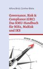 Titel: "Governance, Risk & Compliance (GRC)...". Autor: Alfons Bridi, Günther Blaha. Unten Kompass mit rotem Pfeil.