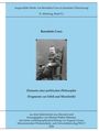 Cover von "Ausgewählte Werke von Benedetto Croce" mit Foto eines Mannes auf einem Stuhl. Blauer Hintergrund.