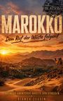 "Marokko: Dem Ruf der Wüste folgend." Offroad-Abenteuer neben Straßen, Bianca Zessin. Sonnenuntergang in der Wüste mit Kamel.