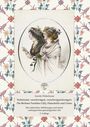 Annette Winkelmann, Buchcover mit Gemälde von zwei Frauen im Profil, umgeben von floralem Muster.