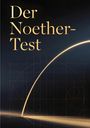 Text: "Der Noether-Test". Im Hintergrund sind goldene Spiralen und Linien auf einem dunklen Hintergrund zu sehen.