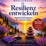 "Resilienz entwickeln. Regulationskompetenz für unsichere Zeiten. Die RESILENZIO-METHODE. Christian Appelt. Sonnenuntergang über See."