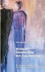 Text: "Anne Koch-Gosejacob; Wenn die Dämmerung den Tag umfängt; Mit einem Vorwort der Deutschen Parkinson Vereinigung e.V." 

Illustration: Zwei abstrakte Figuren in Blau- und Schwarztönen auf einem strukturierten Hintergrund in Rosa- und Weißtönen.